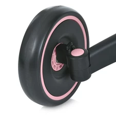 Трехколесный велосипед с ручкой MT 1036 pink розовый фото 14