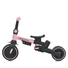Трехколесный велосипед с ручкой MT 1036 pink розовый фото 33
