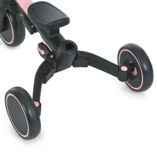 Трехколесный велосипед с ручкой MT 1036 pink розовый фото 88
