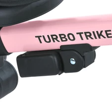 Трехколесный велосипед с ручкой MT 1036 pink розовый фото 99