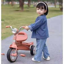 Трехколесный велосипед MT 1037 Grey с фарой, Turbo Trike, серый фото 88