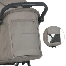 Прогулочная коляска ME 1181 Volcanic Gray серая El Camino Dahlia фото 14