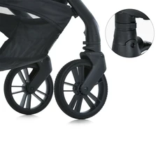 Прогулочная коляска ME 1181 Black черная El Camino Dahlia фото 13