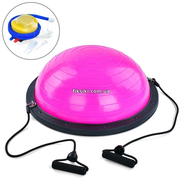 Балансировочная платформа Bosu MS 2609-1 Pink спортивный инвентарь, розовая