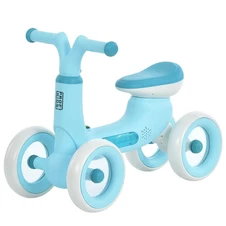 Детский беговел 10д. MBB 1053-3 Prof1 Kids для мальчика, голубой