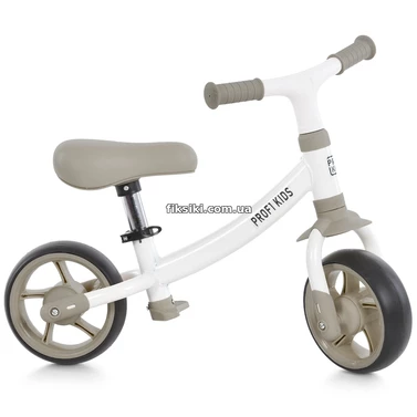 Детский беговел MBB 1040 Green Prof1 Kids, бело-зеленый