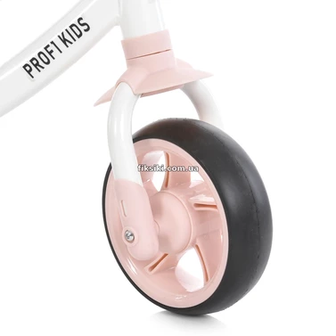 Детский беговел MBB 1040 Pink Prof1 Kids, бело-розовый - Купить в