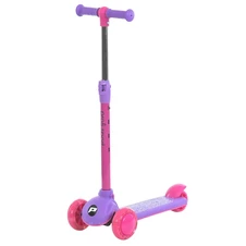 Детский самокат Prof1 Kids JR 3-139-V фиолетовый, светятся колеса