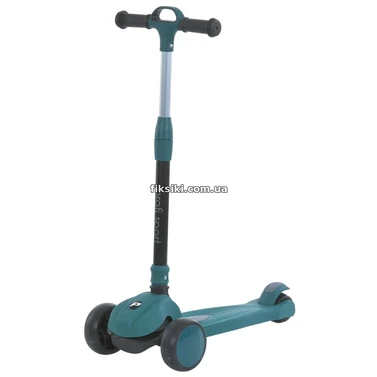 Детский самокат Prof1 Kids JR 3-138-M синий, музыка, свет