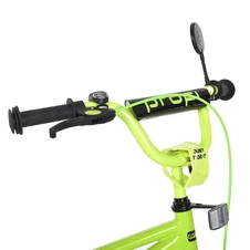 Детский велосипед Prof1 20 д. MB 20015-1 Prime, черно-салатовый фото 44
