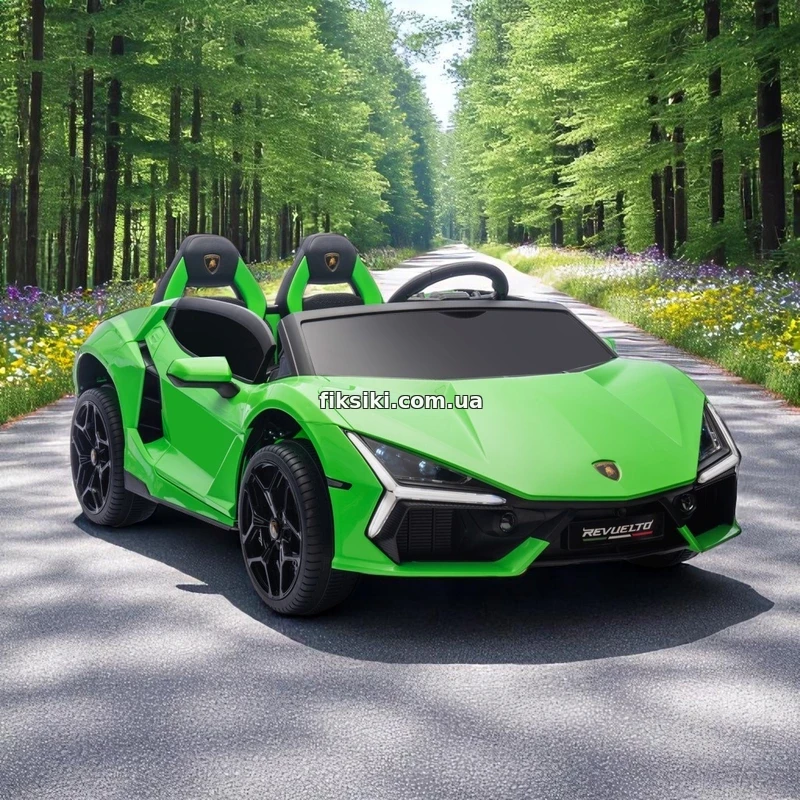 Двухместная детская машина M 6151 AL-5 (24V) Lamborghini, надувные