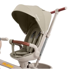 Велосипед трехколесный Tilly Flash T-3812 Light Beige светло-бежевый фото 44