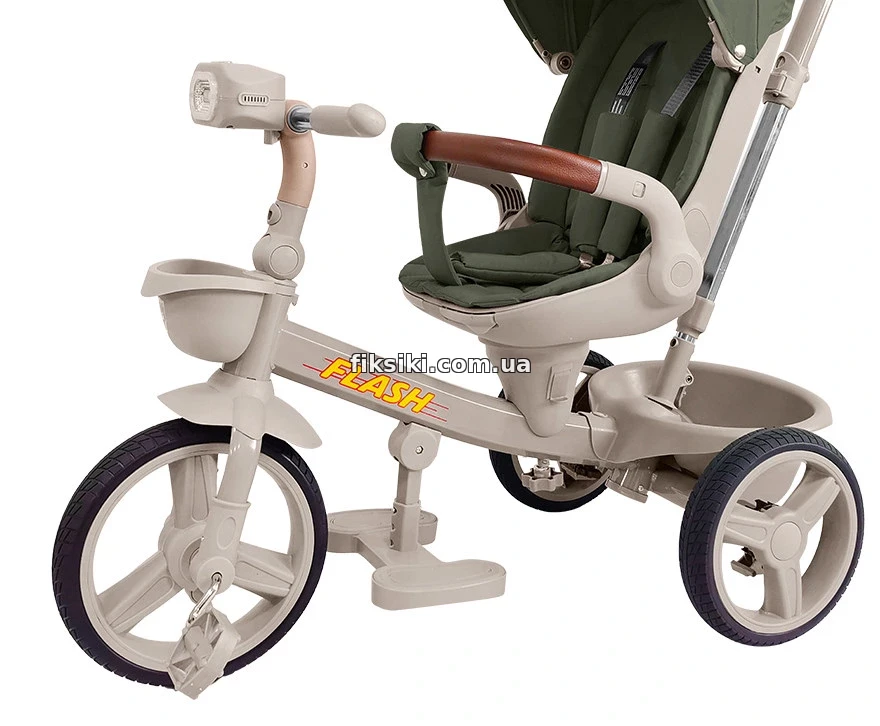 　バード　 baby, light green Детский трехколесный велосипед Tilly Flash T-3812 Green зеленый