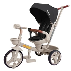 Детский трехколесный велосипед Tilly Flash T-3812 Dark Grey темно-серый купить