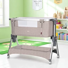 Приставная кроватка Carrello Aria CRL-16402 Cream Beige бежевая