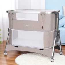 Кроватка - манеж Carrello Aria CRL-16401 Cream Beige бежевая