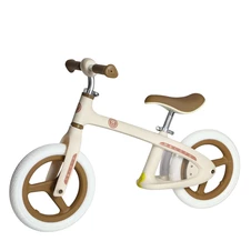 Детский беговел 12 дюймов MBB 1043-4 Prof1 Kids бело-бежевый, нейлоновая рама фото 77
