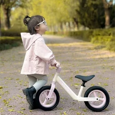 Детский беговел 10 д. MBB 1047-4 Prof1 Kids, полиуретановые колеса, бело-бежевый фото 55