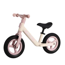 Детский беговел 10 д. MBB 1047-3 Prof1 Kids, полиуретановые колеса, бело-розовый фото 99