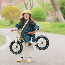 Детский беговел Prof1 Kids MBB 1048-4 бежевый, 12 дюймов фото 44