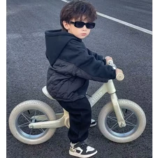 Детский беговел Prof1 Kids MBB 1048-4 бежевый, 12 дюймов фото 55