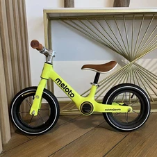 Детский беговел Prof1 Kids MBB 1048-2 салатовый, 12 дюймов