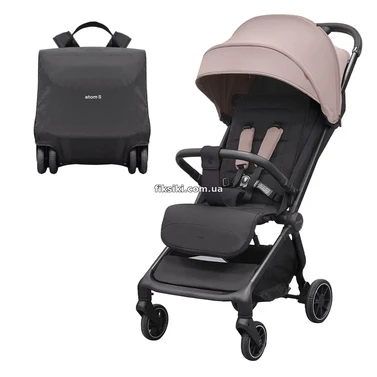 Прогулочная коляска Carrello Atom S CRL-5526 Blossom Pink розовая