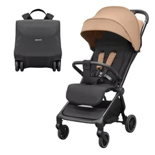 Прогулочная коляска Carrello Atom S CRL-5526 Dawn Beige персиковая