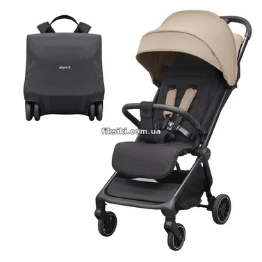 Прогулочная коляска Carrello Atom S CRL-5526 Ceramic Beige бежевая