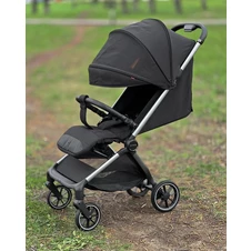 Детская прогулочная коляска Carrello Atom M CRL-5527 Alloy Grey, серая фото 11
