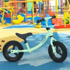 Детский беговел 10 д. MBB 1044-2 Prof1 Kids, алюминиевая рама, мятный