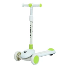 Детский самокат Prof1 Kids JR 3-126-GR Mini зеленый, подсветка колес фото 11