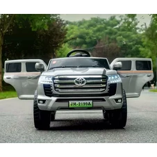 Детский электромобиль джип M 6146 EBLRS-11 серый, Toyota Land Cruiser фото 55