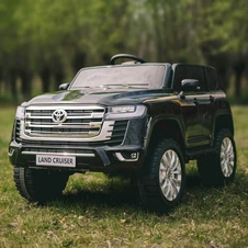 Детский электромобиль джип M 6146 EBLRS-2 черный, Toyota Land Cruiser