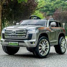 Детский электромобиль джип M 6146 EBLRS-2 черный, Toyota Land Cruiser фото 55