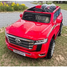 Детский джип Toyota M 6146 EBLR-3 красный, мягкое сиденье