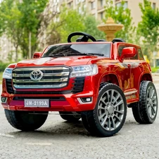 Детский джип Toyota M 6146 EBLR-3 красный, мягкое сиденье купить