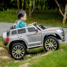 Детский джип Toyota M 6146 EBLR-3 красный, мягкое сиденье фото 99