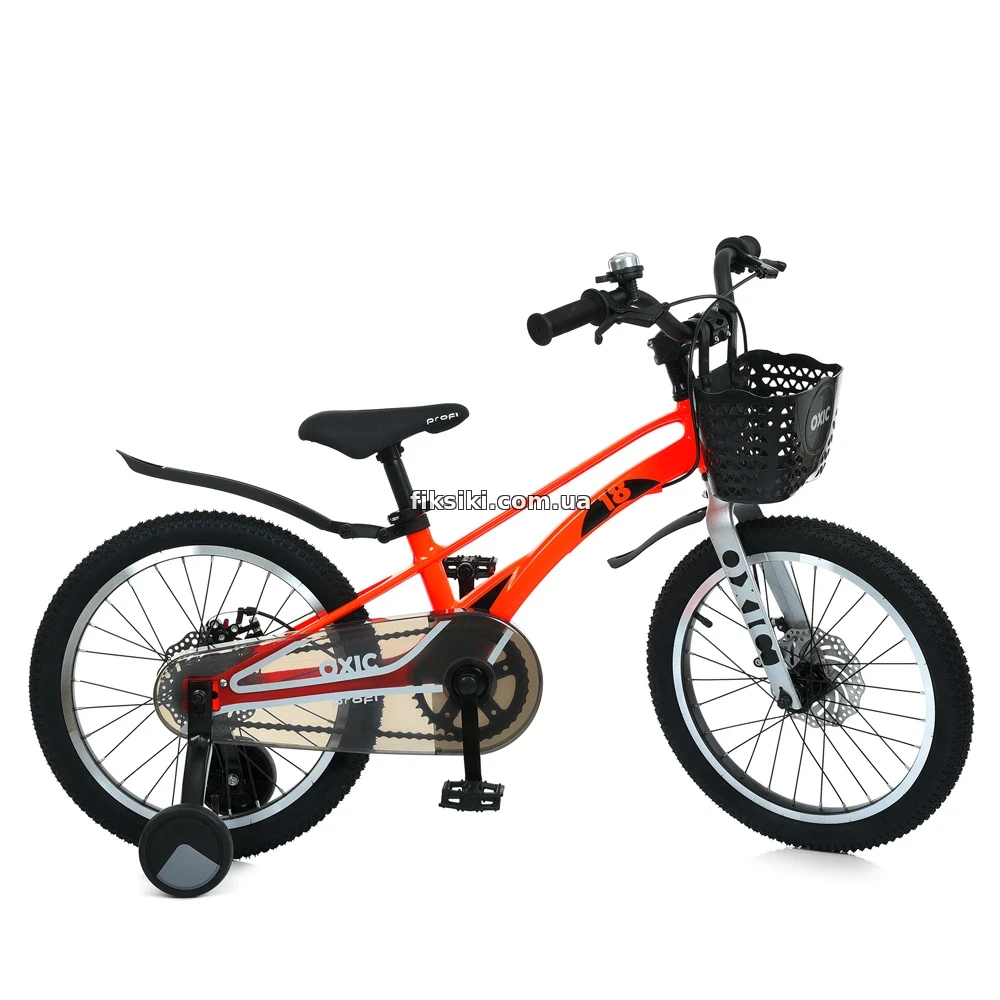 Детский велосипед 18 дюймов MB 18Oxic Neon Orange Prof1, оранжевый