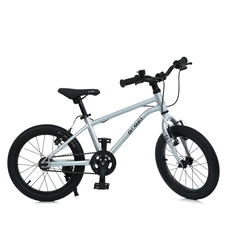Детский велосипед 16 д. Prof1 MB 16Lighty Silver, алюминиевая рама, серый