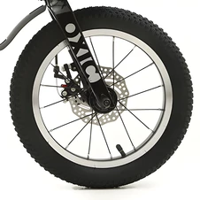 Детский велосипед для мальчика 14 д. Prof1 MB 14Oxic Black черный фото 33