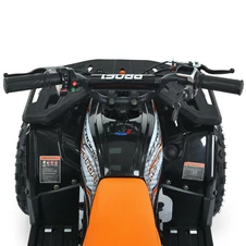 Детский квадроцикл HB-FFA 1000-7 (MP3) оранжевый, надувные колеса, мотор 1000W фото 57
