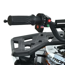 Детский квадроцикл HB-FFA 1000-7 (MP3) оранжевый, надувные колеса, мотор 1000W фото 18