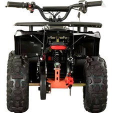 Детский квадроцикл HB-FFA 1000-7 (MP3) оранжевый, надувные колеса, мотор 1000W фото 66