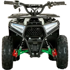 Детский квадроцикл HB-FFA 1000-5 (MP3) зеленый, надувные колеса, мотор 1000W фото 11