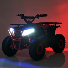 Детский квадроцикл HB-FFA 1000-5 (MP3) зеленый, надувные колеса, мотор 1000W фото 13