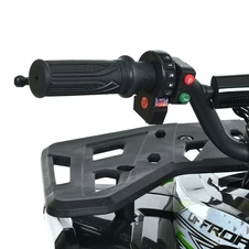 Детский квадроцикл HB-FFA 1000-5 (MP3) зеленый, надувные колеса, мотор 1000W фото 18