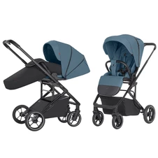 Прогулочная коляска Carrello Alfa BF CRL-5508 Indigo Blue синяя, реверсивный блок купить