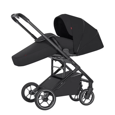 Прогулочная коляска Carrello Alfa BF CRL-5508 Midnight Black черная, реверсивный блок