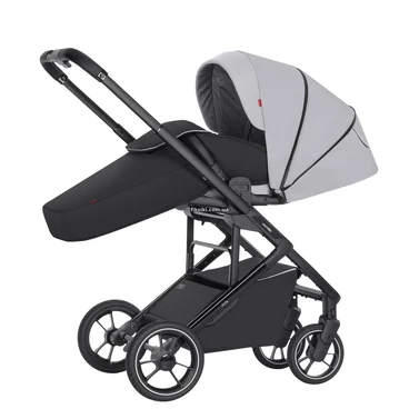 Прогулочная коляска Carrello Alfa BF CRL-5508 Feather Grey светло-серая, реверсивный блок